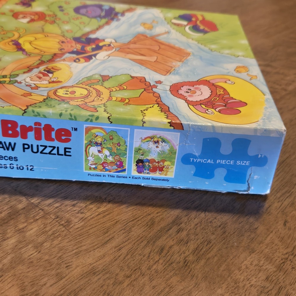 Vintage 1983 Hallmark Rainbow Brite Jigsaw Puzzle 200 Piece - Picture 11 of 15